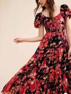 Free People Sundrenched Maxi Dress